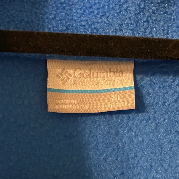 Columbia Bright Blue Full-Zip Jacket - Picture 2 of 7